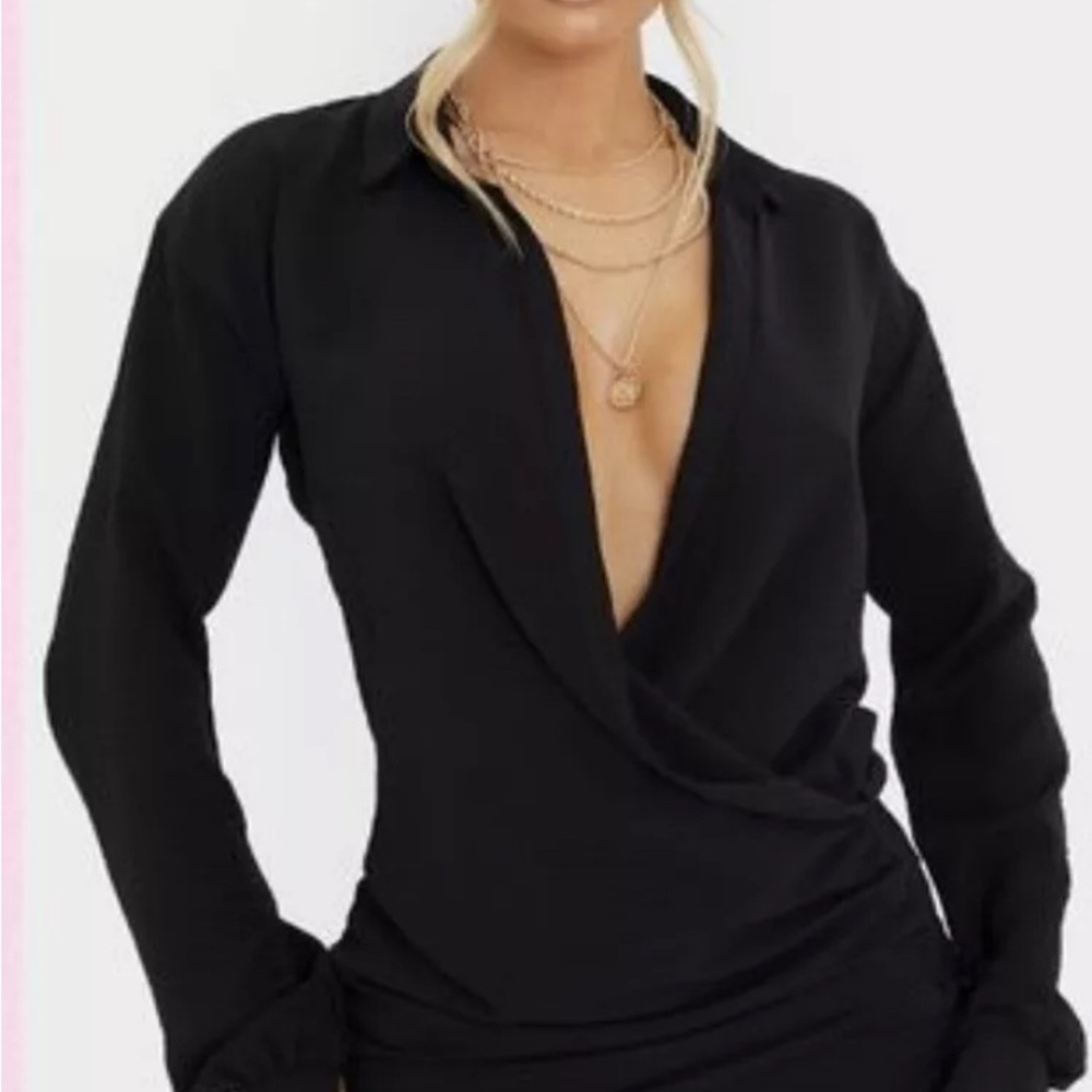 Elegant Black Women's Top